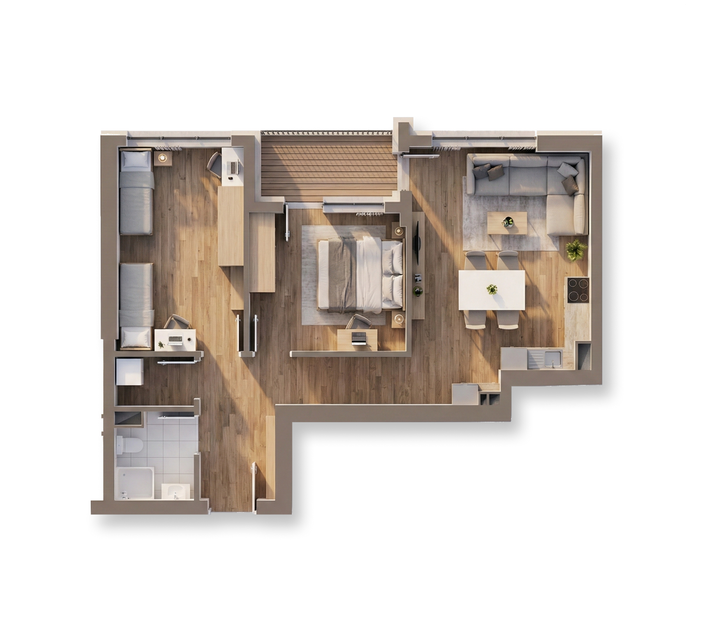 Разпределение на апартамент